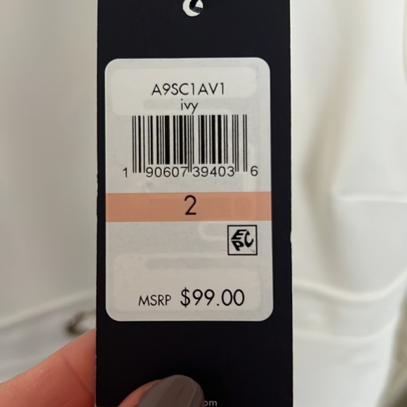 NWT Tommy Hilfiger Dress | Ivory - Picture 5 of 7